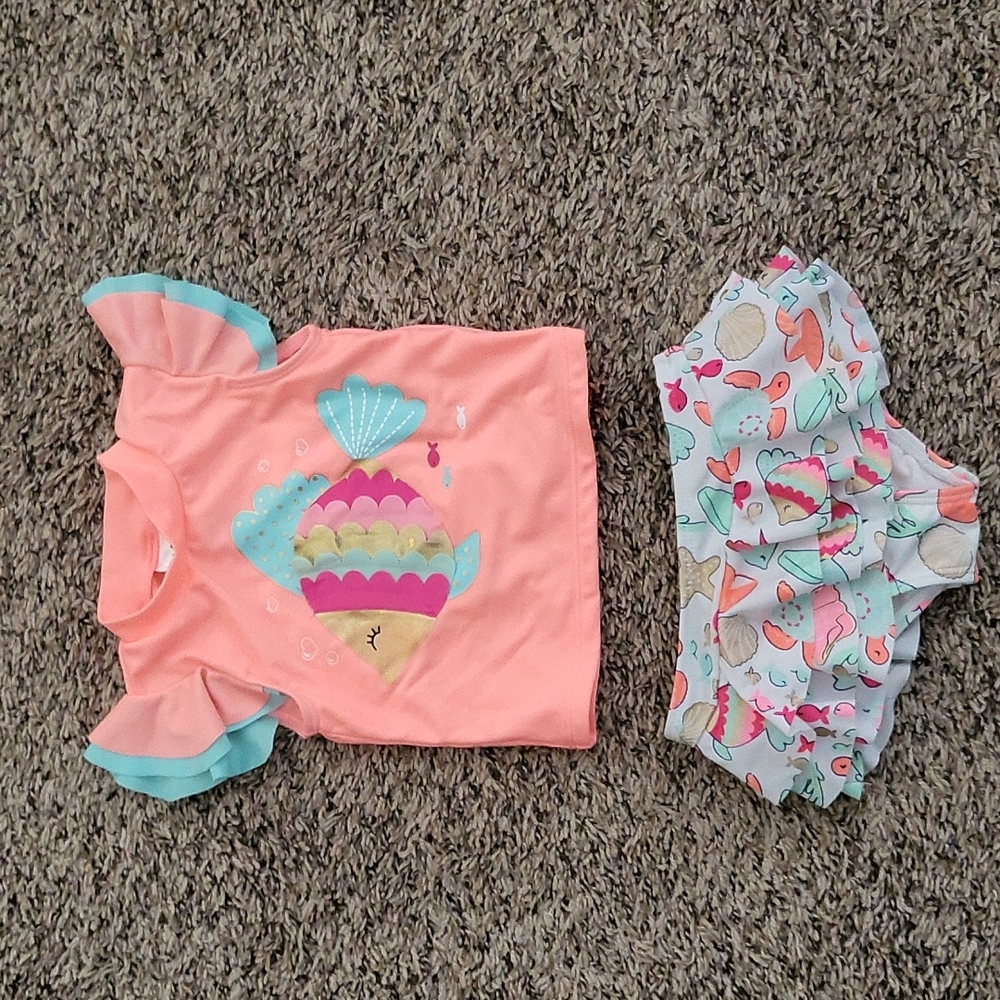 Baby tankini. Size 18months
